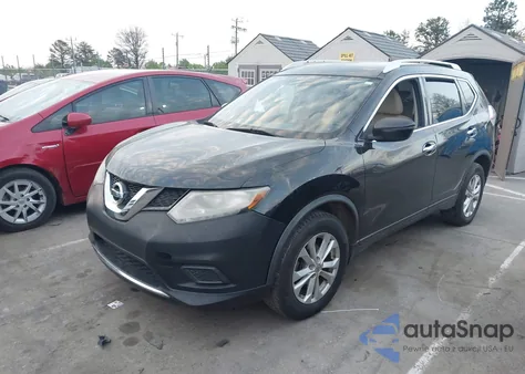 2016 Nissan Rogue Sv from USA, damaged, VIN KNMAT2MT0GP629254